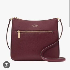 Kate Spade Lena Swingpack Crossbody Purse - Cherrywood